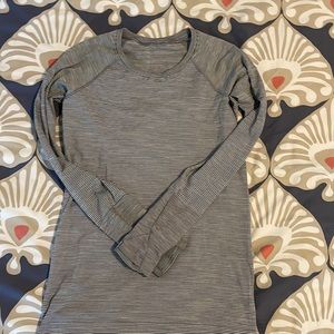 Lululemon Swifty Tech Long Sleeved Shirt- size 6
